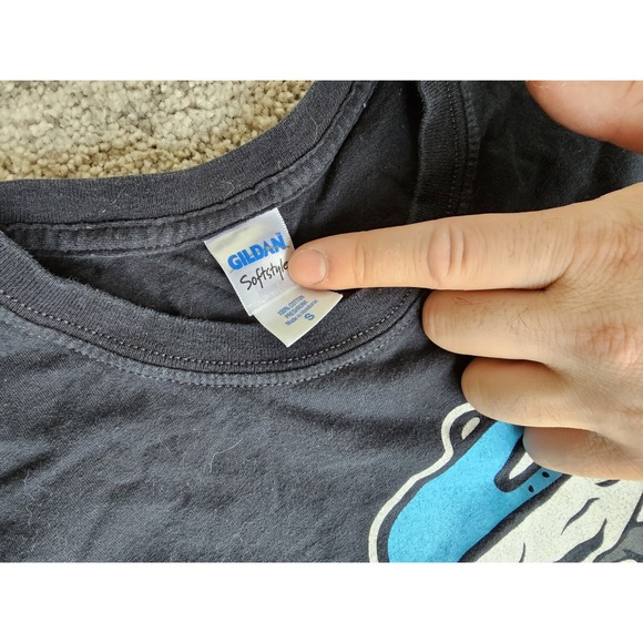 2012 Mac Miller Under The Influence Music Tour Van Graphic Men's Black Shirt S - Picture 4 of 5